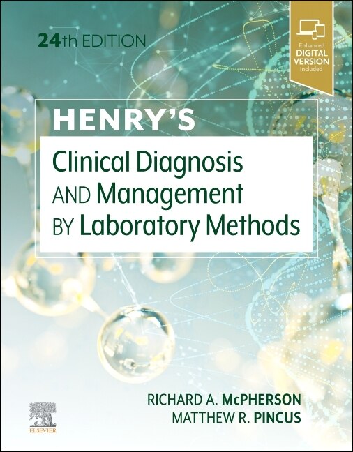 Couverture_Henry's Clinical Diagnosis And Management By Laboratory Methods