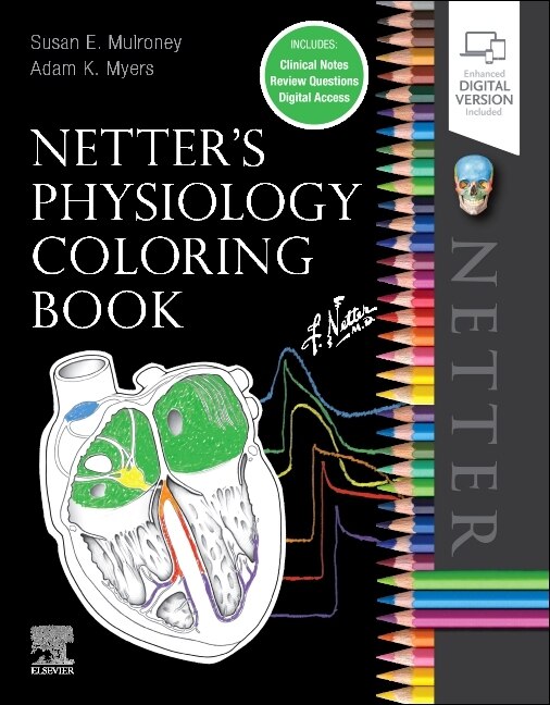 Front cover_Netter's Physiology Coloring Book