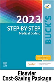 Front cover_Buck's Step-by-Step Medical Coding, 2023 Edition - Text and Workbook Package