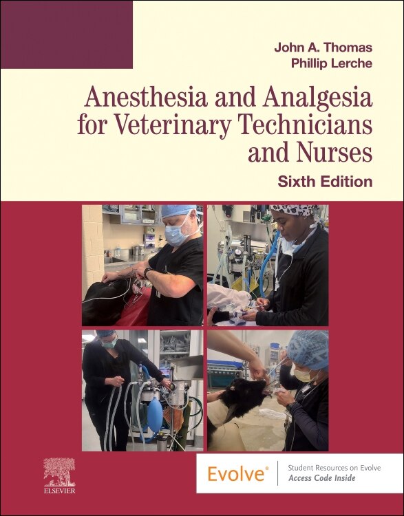 Front cover_Anesthesia And Analgesia For Veterinary Technicians And Nurses