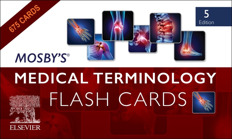 Front cover_Mosby's Medical Terminology Flash Cards