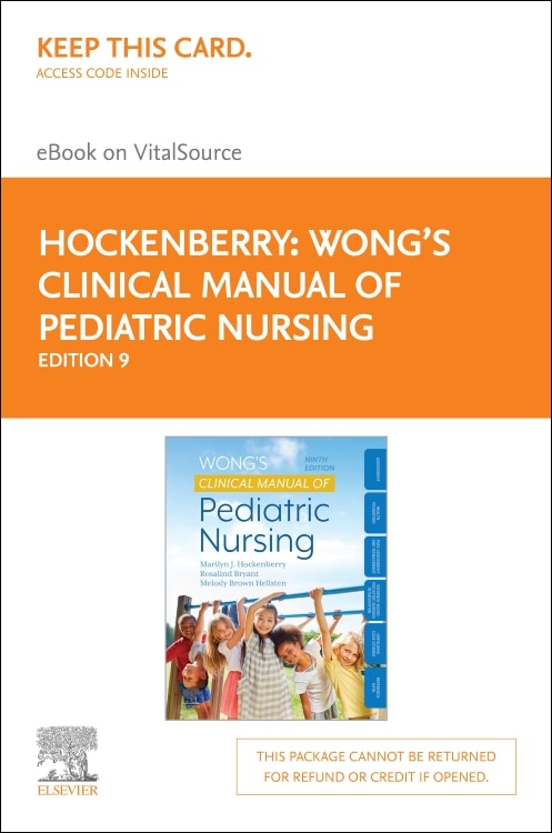 Front cover_Wong's Clinical Manual of Pediatric Nursing - Elsevier eBook on VitalSource (Retail Access Card