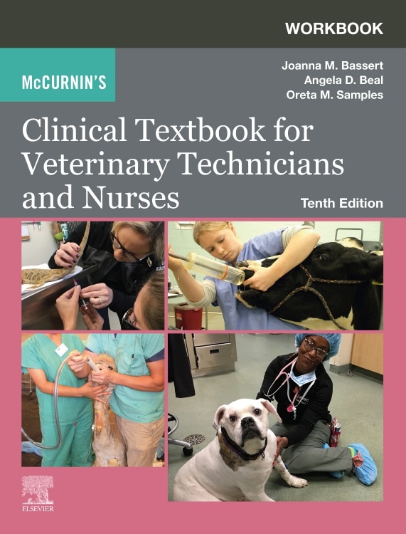 Front cover_Workbook For Mccurnin's Clinical Textbook For Veterinary Technicians And Nurses