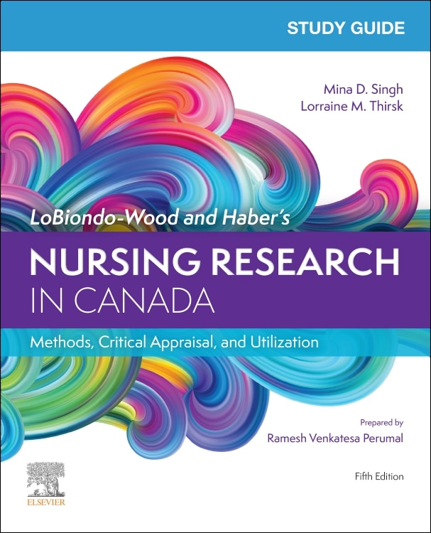 Couverture_Study Guide For Lobiondo-wood And Haber's Nursing Research In Canada, 5e
