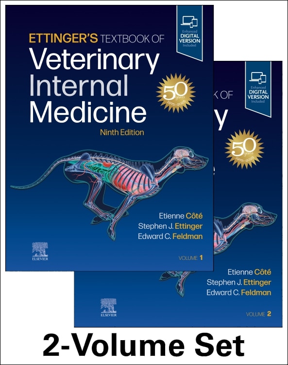 Front cover_Ettinger's Textbook of Veterinary Internal Medicine
