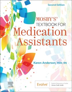 Couverture_Mosby's Textbook For Medication Assistants