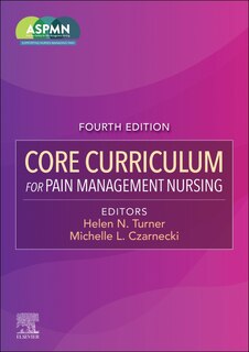 Front cover_Core Curriculum for Pain Management Nursing