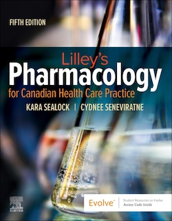 Front cover_Lilley's Pharmacology for Canadian Health Care Practice