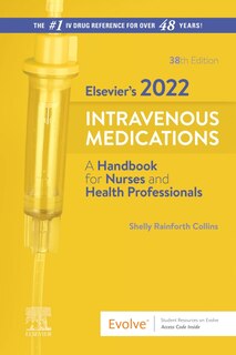 Front cover_Elsevier's 2022 Intravenous Medications