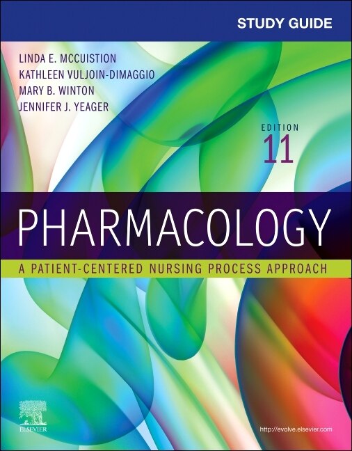 Front cover_Study Guide for Pharmacology