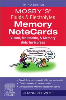 Front cover_Mosby's Fluids and Electrolytes Memory NoteCards
