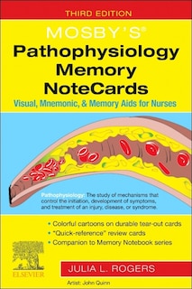 Front cover_Mosby's Pathophysiology Memory Notecards