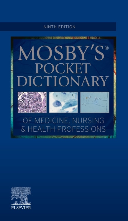 Front cover_Mosby's Pocket Dictionary of Medicine, Nursing and Health Professions