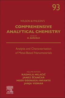 Couverture_Analysis And Characterisation Of Metal-based Nanomaterials