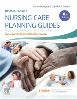 Front cover_Ulrich And Canale's Nursing Care Planning Guides, Revised Reprint With 2021-2023 Nanda-i Updates