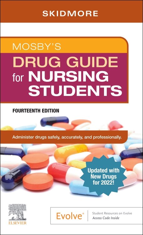 Front cover_Mosby's Drug Guide for Nursing Students with 2022 Update
