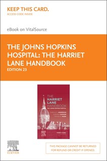 Front cover_The Harriet Lane Handbook - Elsevier eBook on VitalSource (Retail Access Card)