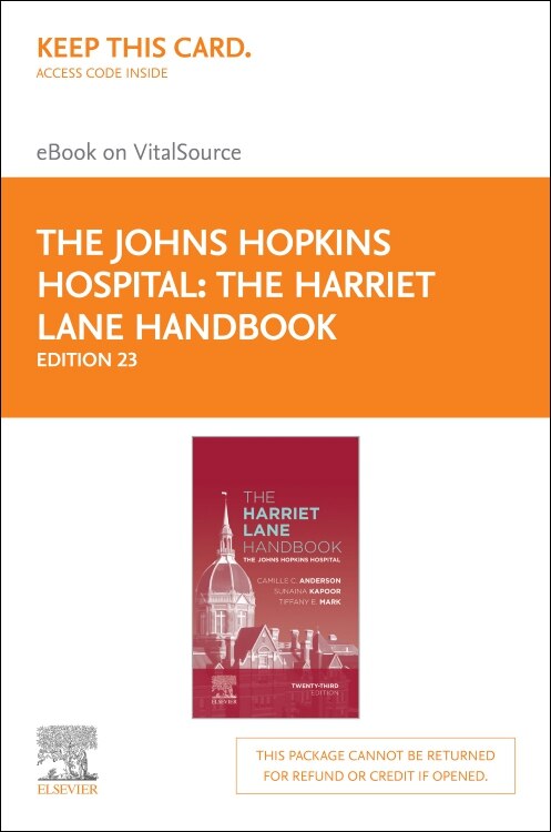 Front cover_The Harriet Lane Handbook - Elsevier eBook on VitalSource (Retail Access Card)