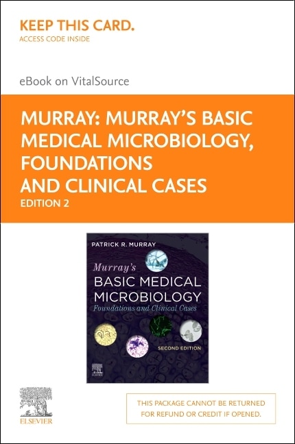 Front cover_Murray's Basic Medical Microbiology - Elsevier eBook on VitalSource - Access Card
