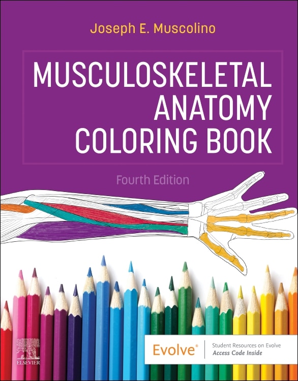 Front cover_Musculoskeletal Anatomy Coloring Book