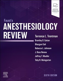 Front cover_Faust's Anesthesiology Review