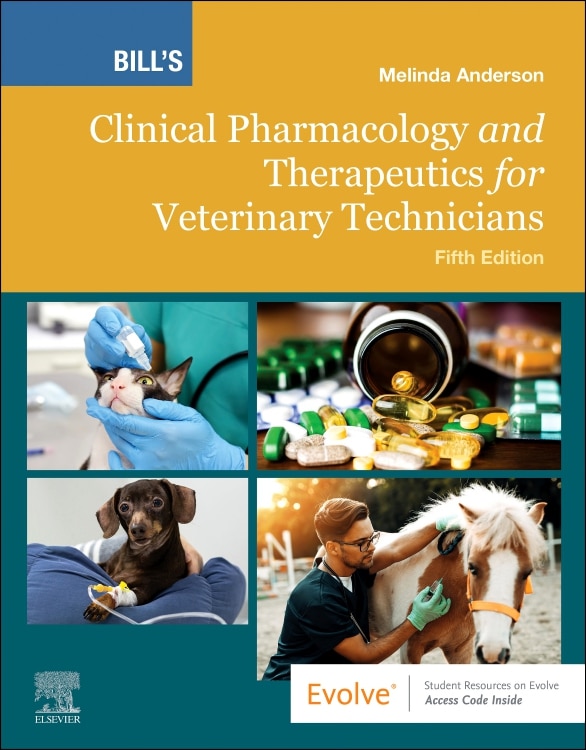 Front cover_Bill's Clinical Pharmacology and Therapeutics for Veterinary Technicians