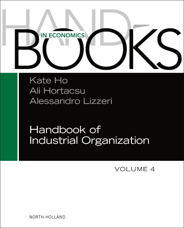 Front cover_Handbook Of Industrial Organization
