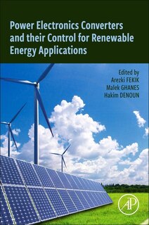 Couverture_Power Electronics Converters and their Control for Renewable Energy Applications