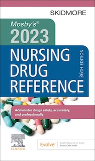 Front cover_Mosby's 2023 Nursing Drug Reference