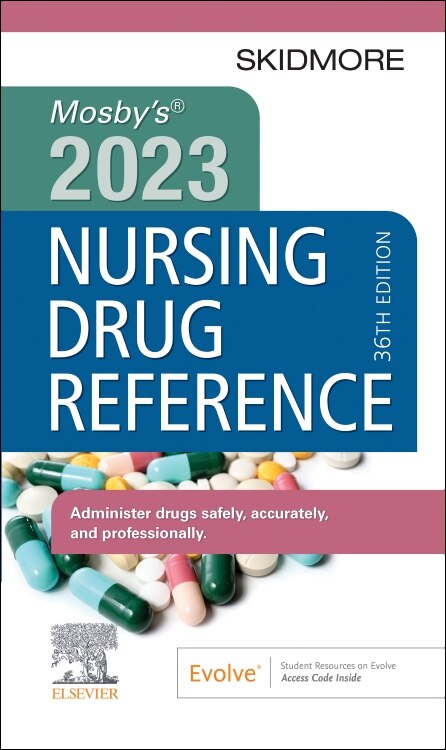 Front cover_Mosby's 2023 Nursing Drug Reference