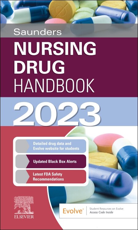 Couverture_Saunders Nursing Drug Handbook 2023