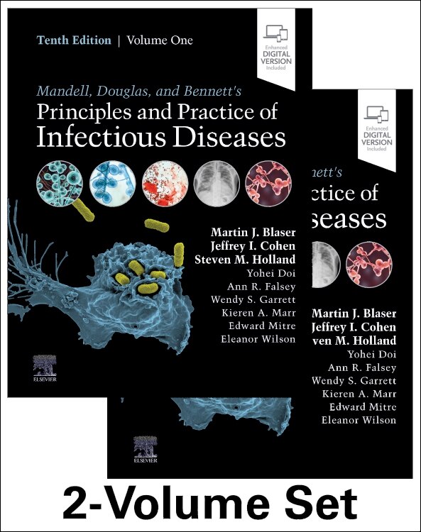 INFECTIOUS DISEASES 2冊セット Mandell, Douglas, And Bennett's Principles And Practice Of