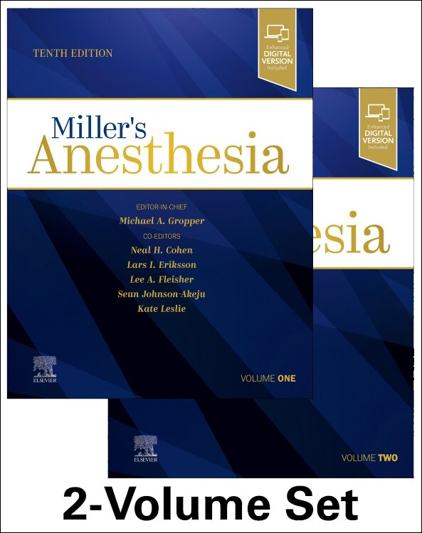 Front cover_Miller's Anesthesia, 2-Volume Set