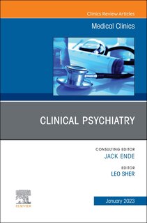 Front cover_Clinical Psychiatry, An Issue of Medical Clinics of North America