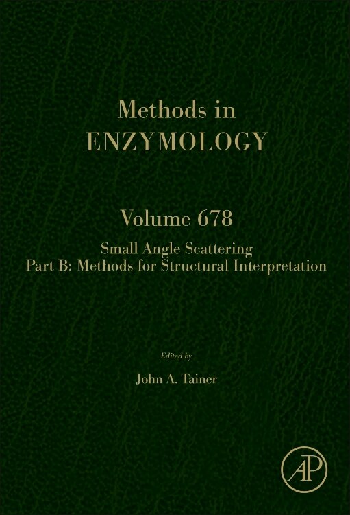 Couverture_Scattering Methods in Structural Biology Part B
