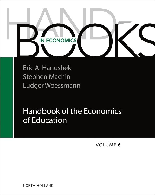 Front cover_Handbook of the Economics of Education