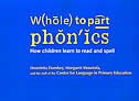 Front cover_Whole to Part Phonics
