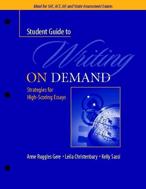 Couverture_A Student Guide to Writing on Demand