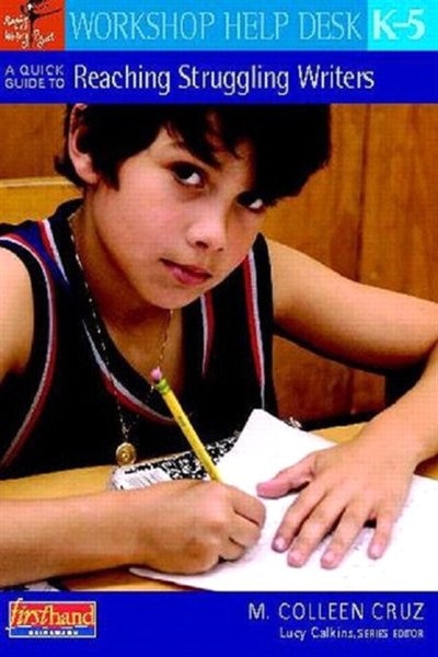 Couverture_A Quick Guide to Reaching Struggling Writers, K-5