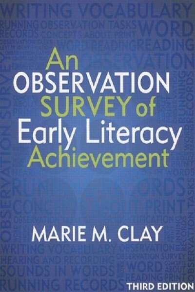 Couverture_An Observation Survey Of Early Literacy Achievement, Third Edition