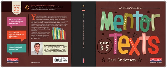 Couverture_A Teacher's Guide to Mentor Texts, K-5