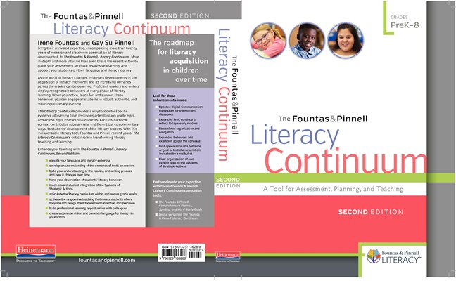 Front cover_The Fountas & Pinnell Literacy Continuum, Second Edition