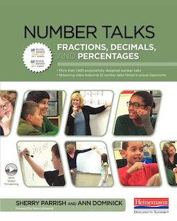 Front cover_Number Talks: Fractions, Decimals, and Percentages