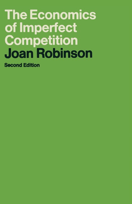 Couverture_The Economics Of Imperfect Competition