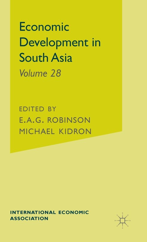 Front cover_Economic Development In South Asia