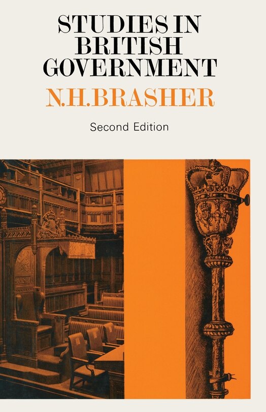 Front cover_Studies In British Government