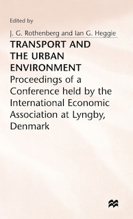 Front cover_Transport And The Urban Environment