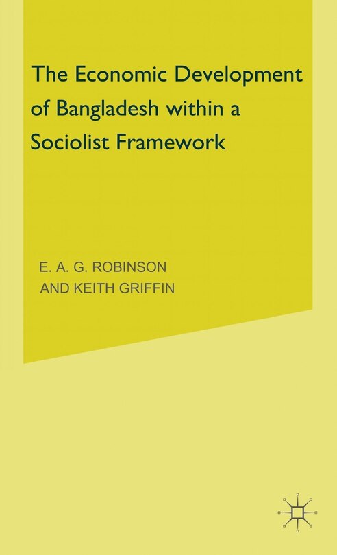 Couverture_The Economic Development of Bangladesh within a Socialist Framework
