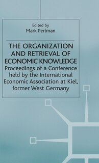 Front cover_The Organization And Retrieval Of Economic Knowledge