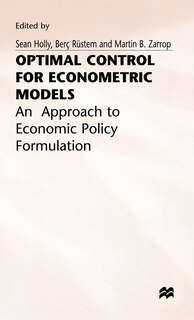 Front cover_Optimal Control For Econometric Models